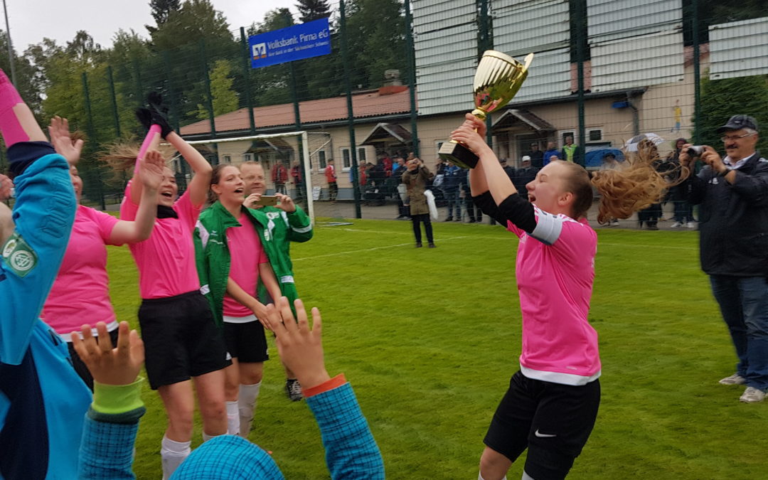 Frauen Pokalsieg gegen den HSV