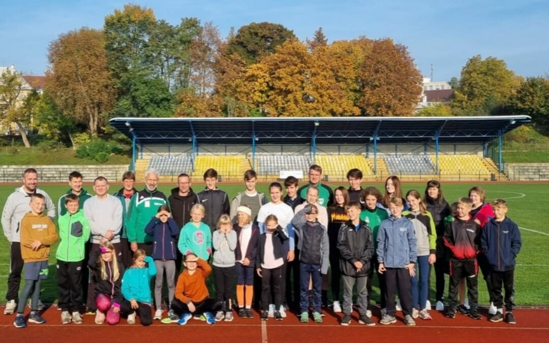 Herbst-Trainingslager der Cossebauder Leichtathleten in Stare Splavy