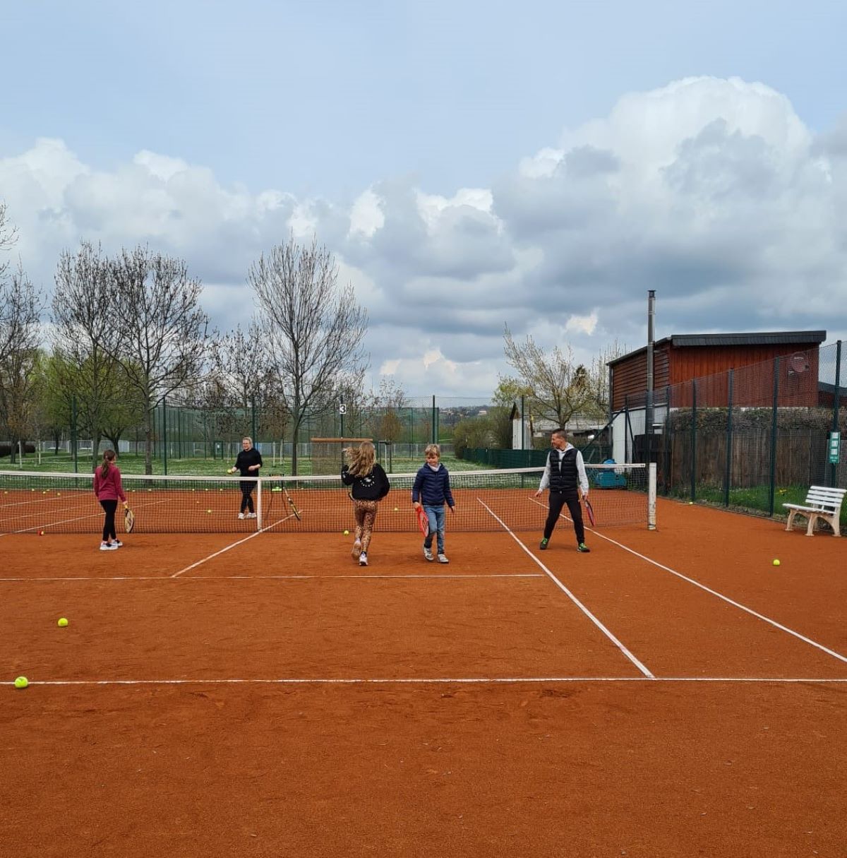 Tennis_Spielen lernen Tag der offenen Tür